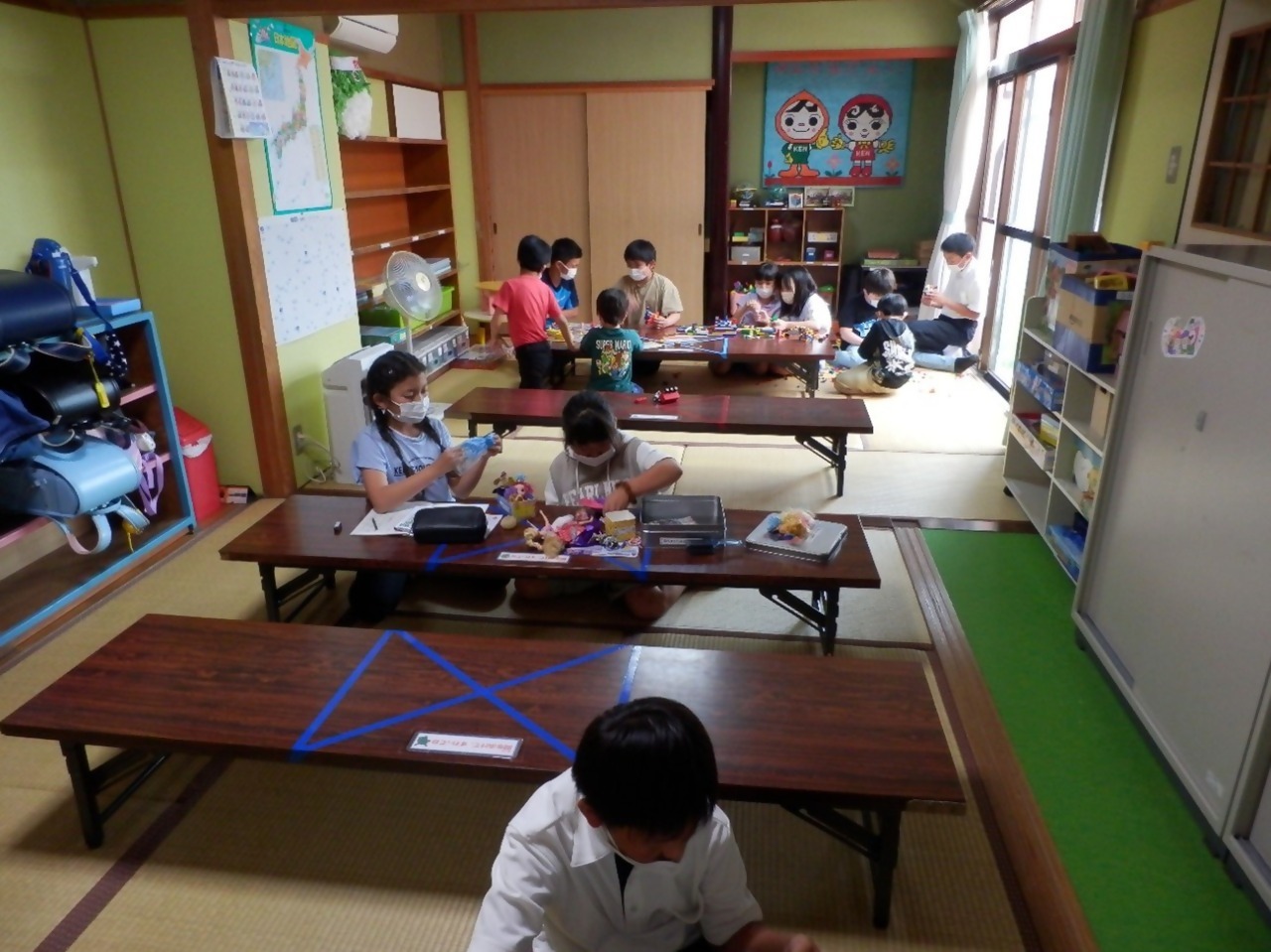 館内和室での様子