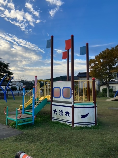 船をモチーフにした遊具