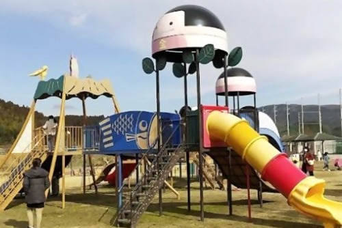 写真：充実した遊具