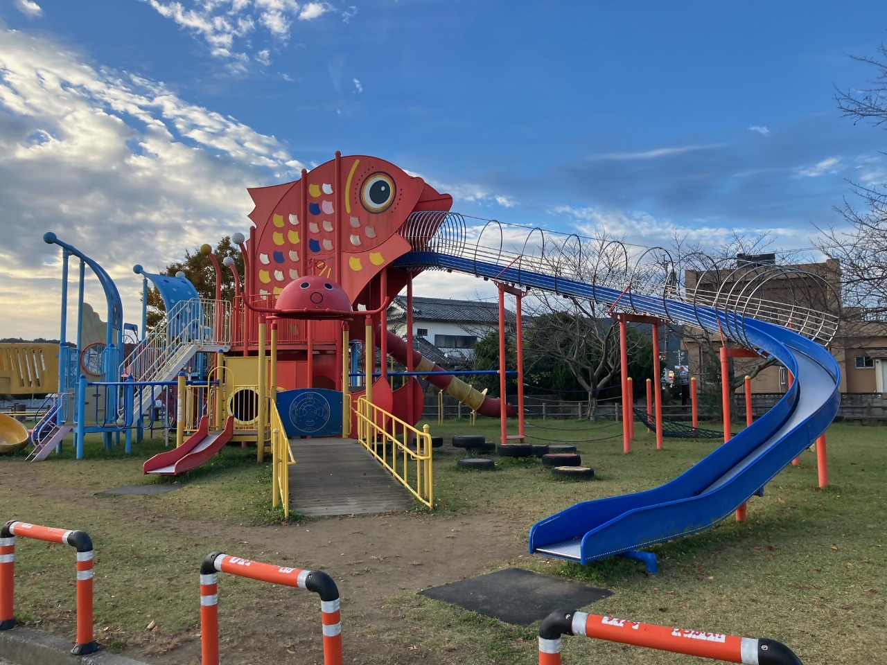 たいをモチーフにした遊具