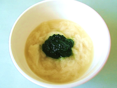 野菜ペースト入りパン粥の画像